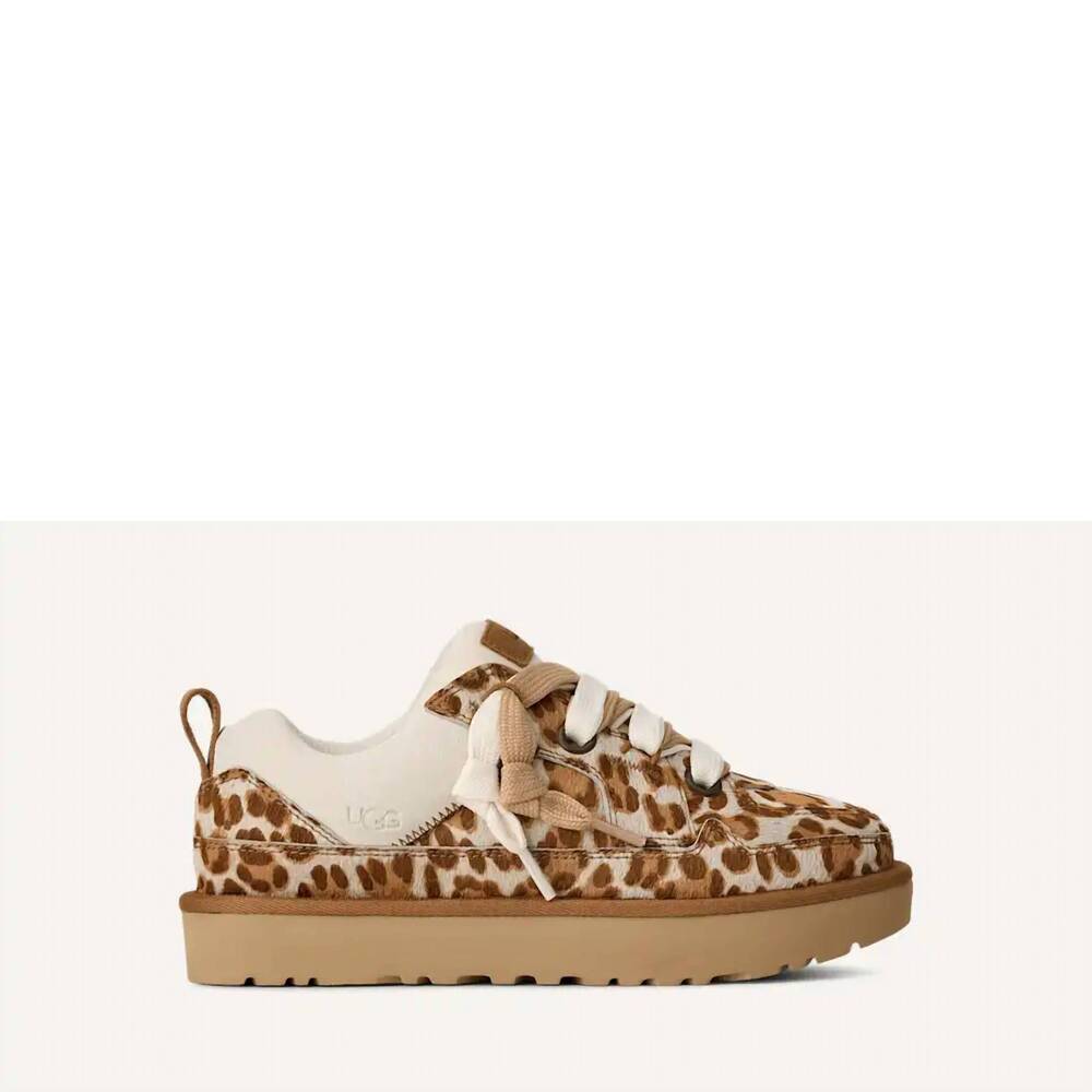 NEW UGG women's lo lowmel plains sneaker in felicity leopard jasmine